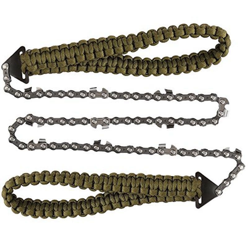 Hand Chainsaw with Paracord