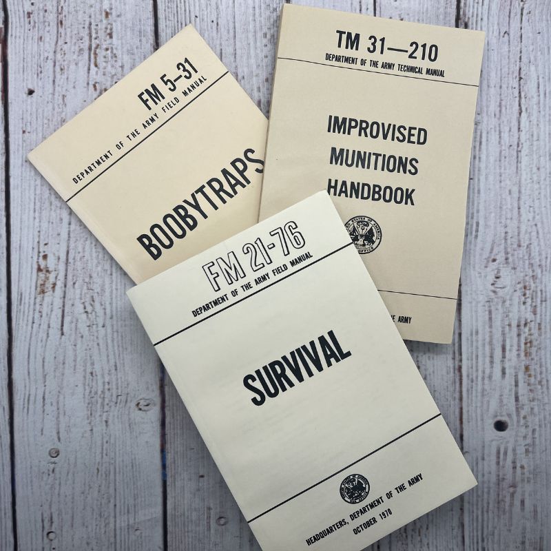 Military Manual Book Bundles