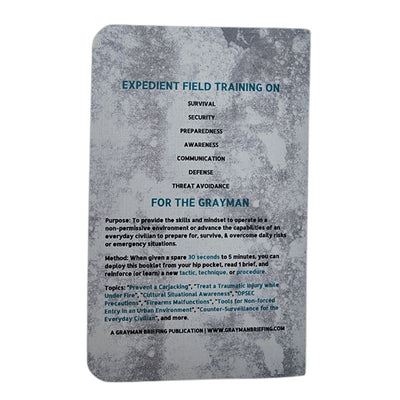 Hip Pocket Brief Vol. 1 - Tactics, Techniques, and Procedures for the Everyday Civilian