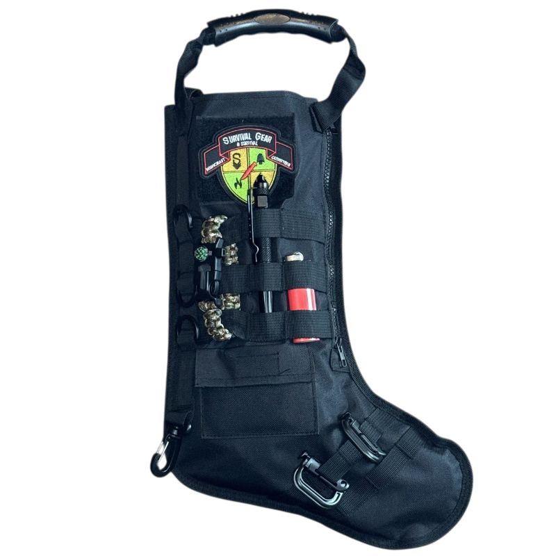 Tactical Christmas Stocking - Black