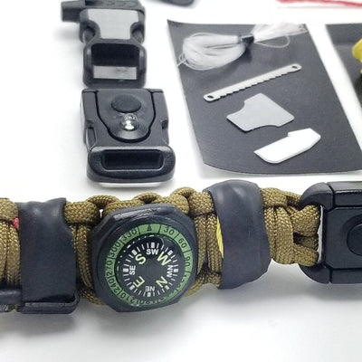 EDC Prepper Paracord Bracelet