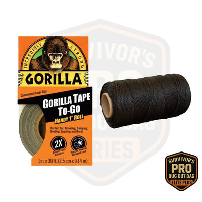 Survivor's PRO Bug Out Bag ELITE PLUS