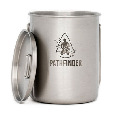 Pathfinder Stainless Steel 25oz. Cup & Lid Set