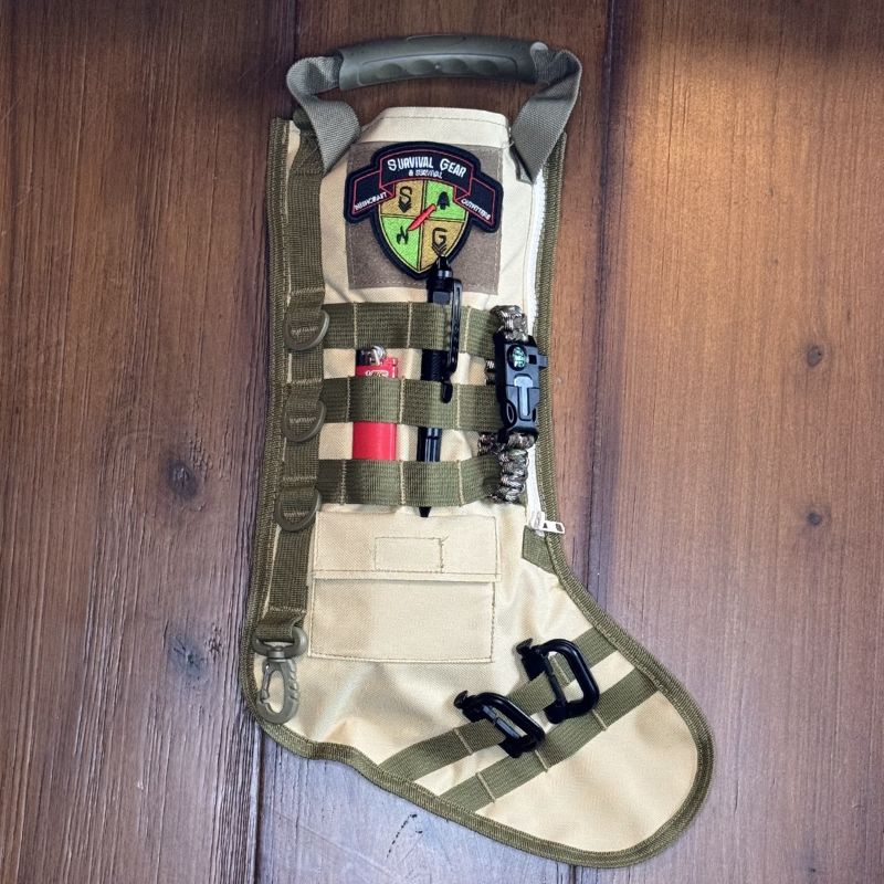 Tactical Christmas Stocking - Coyote Tan