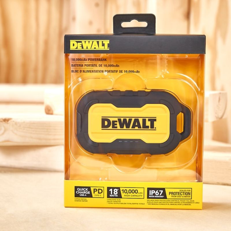 DEWALT 10,000 mAh Dual-Port Power Bank