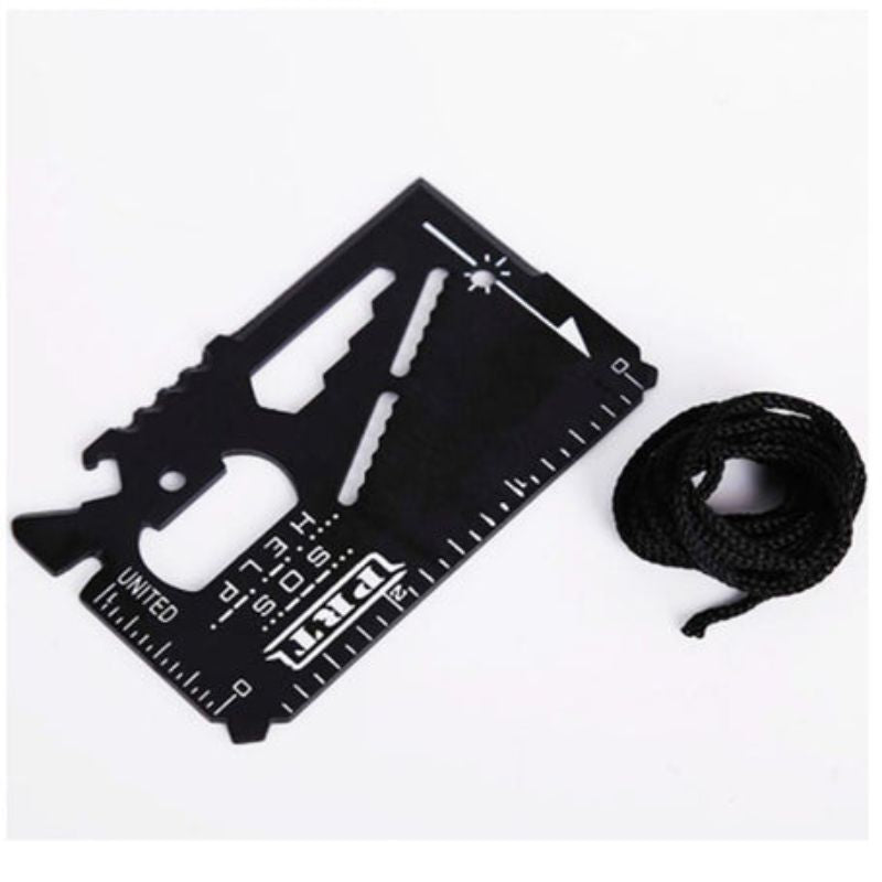 PRT SOS 14-in-1 Credit Card Survival Multi Tool