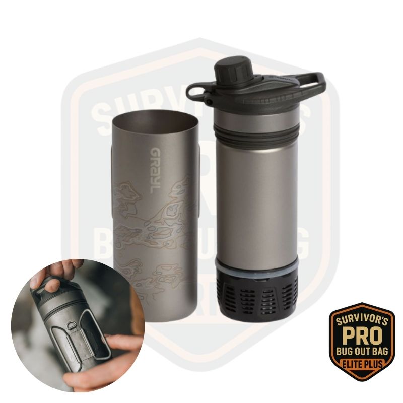 Survivor's PRO Bug Out Bag ELITE PLUS