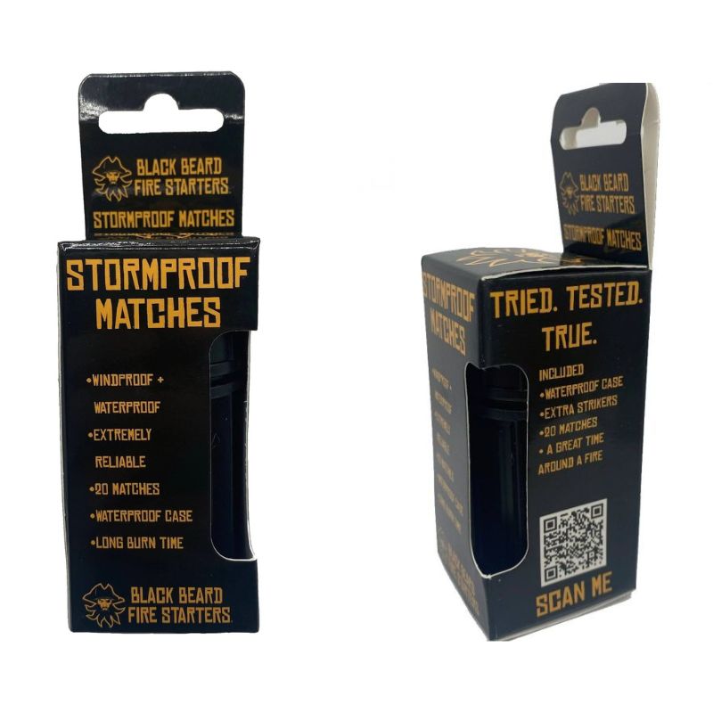 Black Beard Stormproof Matches