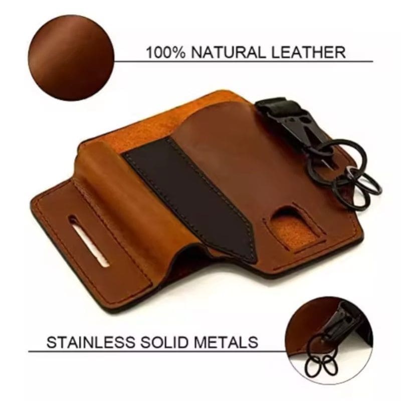 EDC Leather Belt Pouch