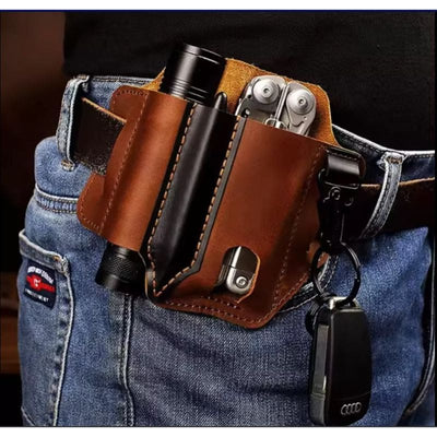 EDC Leather Belt Pouch