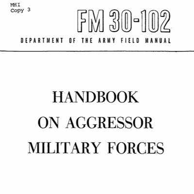 Handbook on Aggressor Military Forces - PDF Download