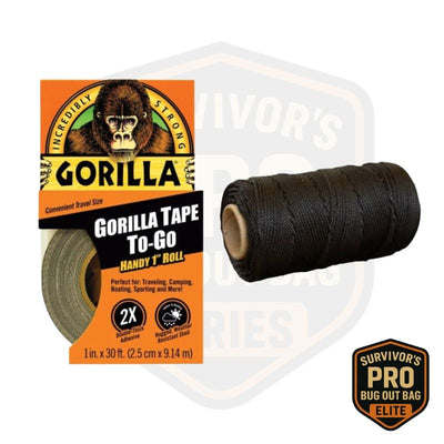 Survivor's PRO Bug Out Bag ELITE