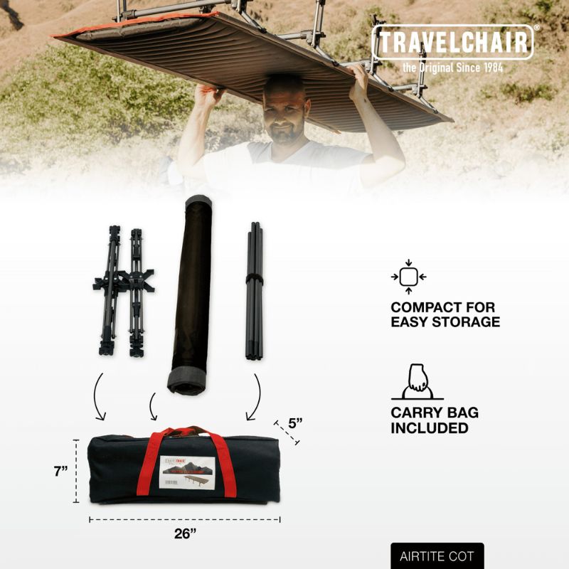 Travelchair aircot details