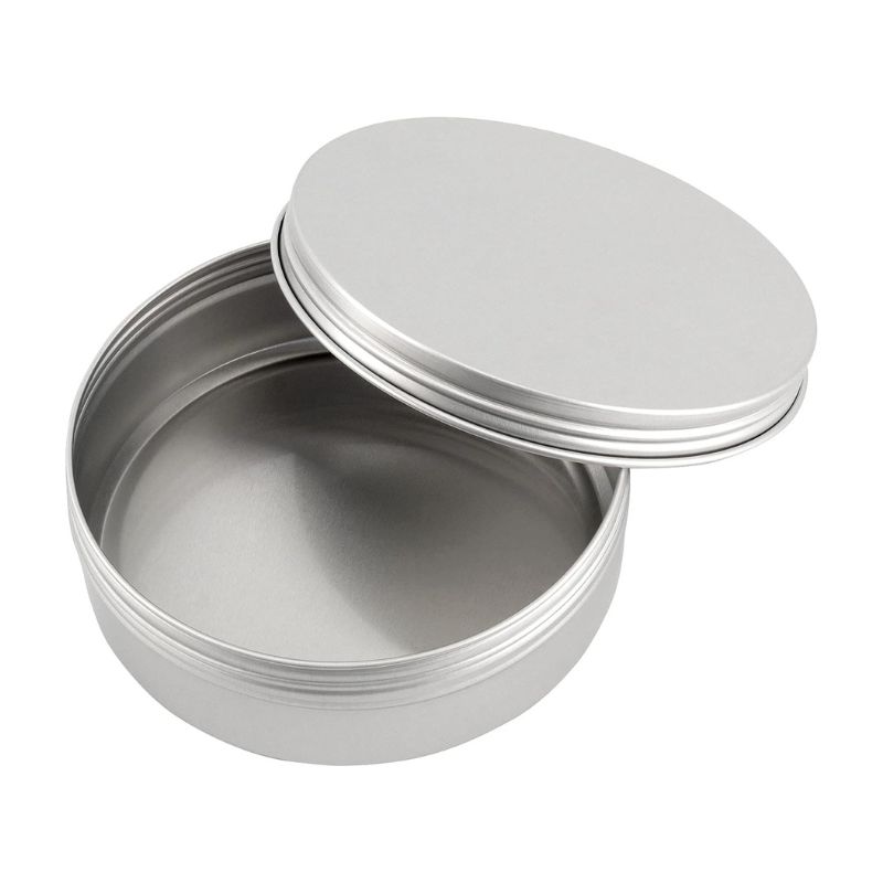 Aluminum Tin Storage Cans 10oz.