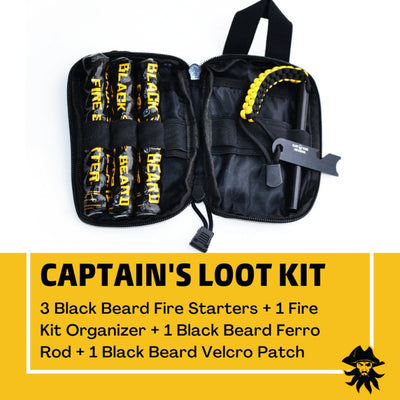 Black Beard Captain’s Loot Fire Kit