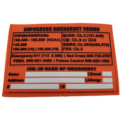 Storage Pocket Patch: Emergency Communications