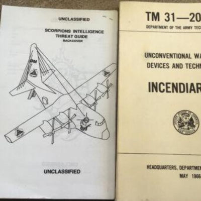 Unconventional Warfare Devices & Techniques Incendiaries Book Bundle