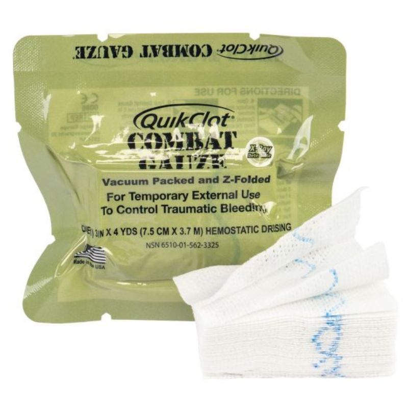 North American Rescue QuikClot Combat Gauze Z-Fold