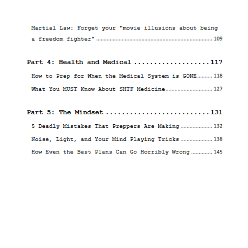 SHTF Anthology - PDF Download
