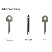Split-Pawl Handcuff Shims