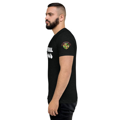 Survival AF Short Sleeve T-shirt - Black/White