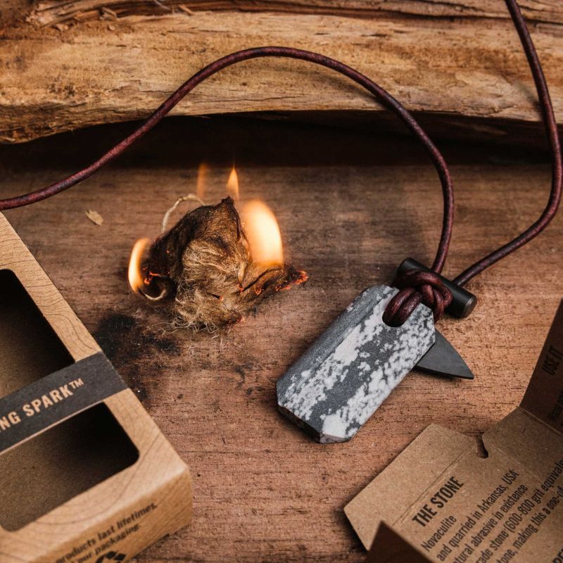 Viking Spark Necklace by Wazoo Survival Gear (Rare Variation)