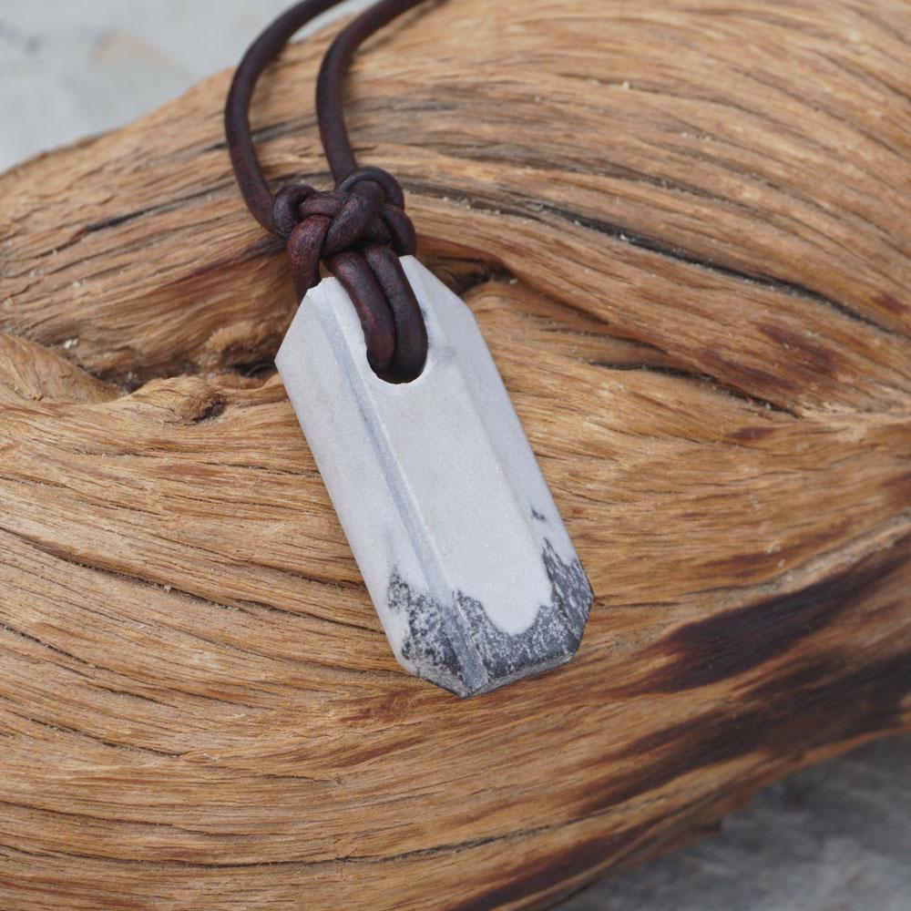 Viking Whetstone Necklace by Wazoo Survival Gear (Rare Variation)