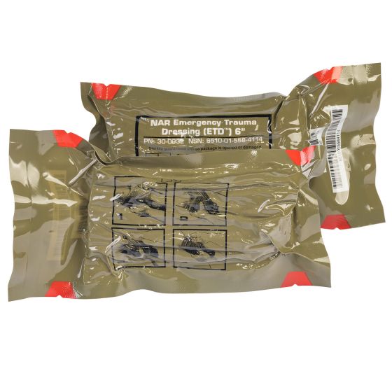 North American Rescue Emergency Trauma Dressing (ETD) 6"