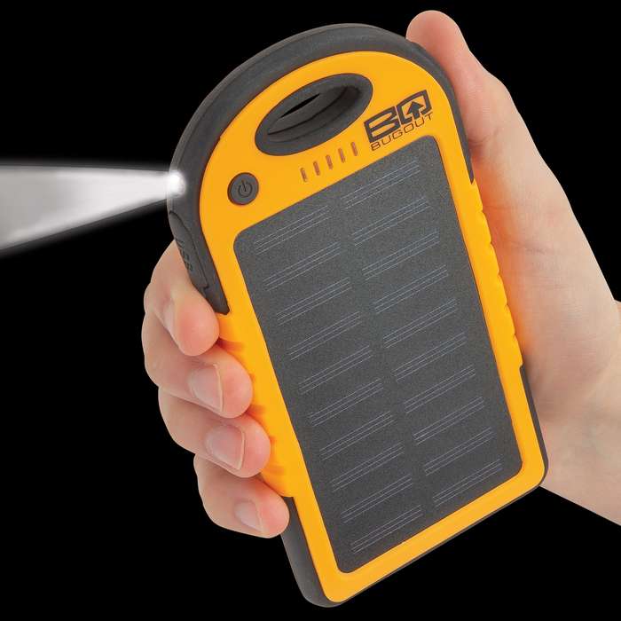 BugOut 8,000 MAH Solar Charger