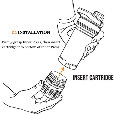 GRAYL UltraPress™ Replacement Purifier Cartridge